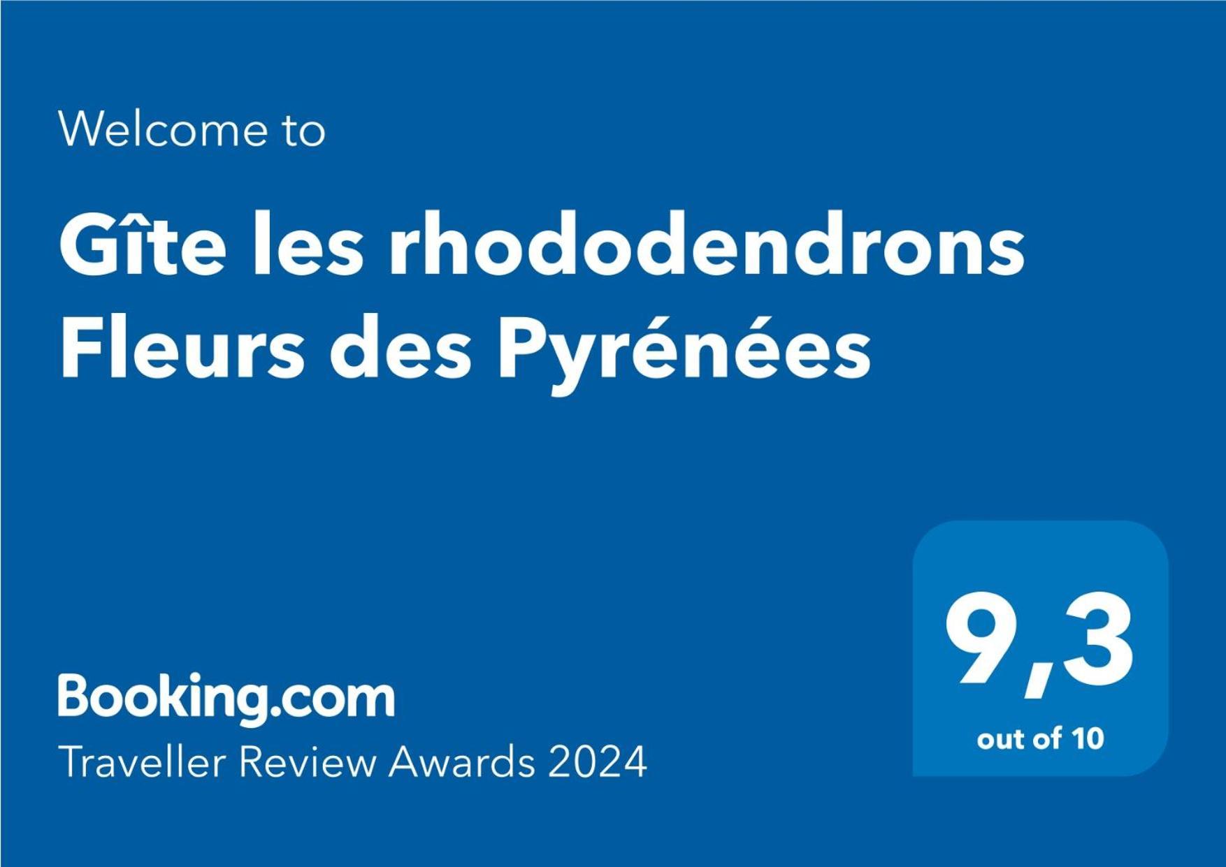 Gite Les Rhododendrons Fleurs Des Pyrenees アルジュレス・ガゾスト エクステリア 写真